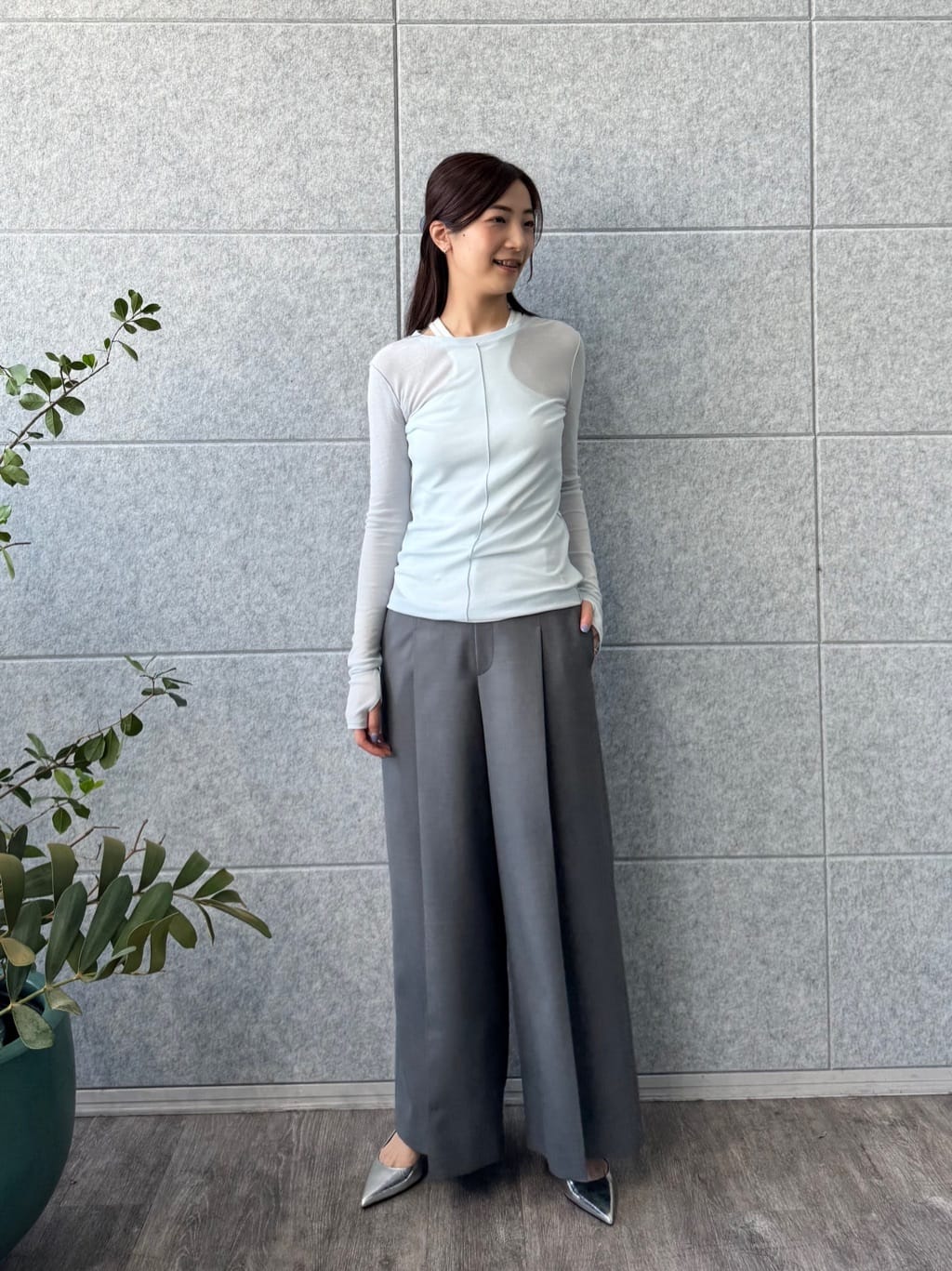 uchi__yamaさんの「CODE A｜【Cup-in】design cut tank」を使ったコーディネート