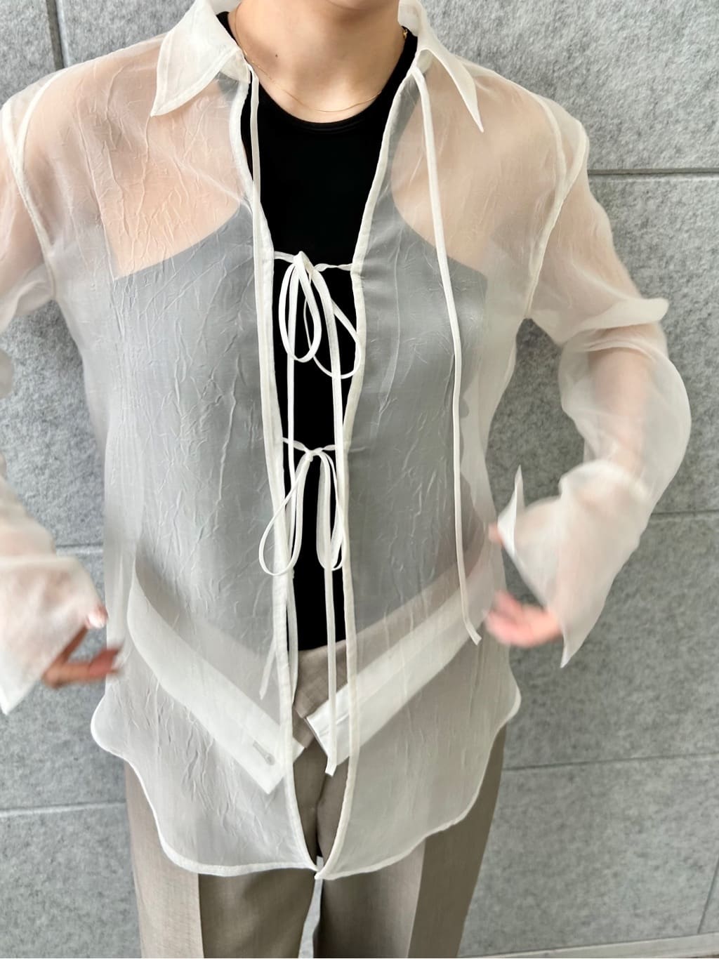 harunaさんの「CODE A｜【Cup-in】design cut tank」を使ったコーディネート