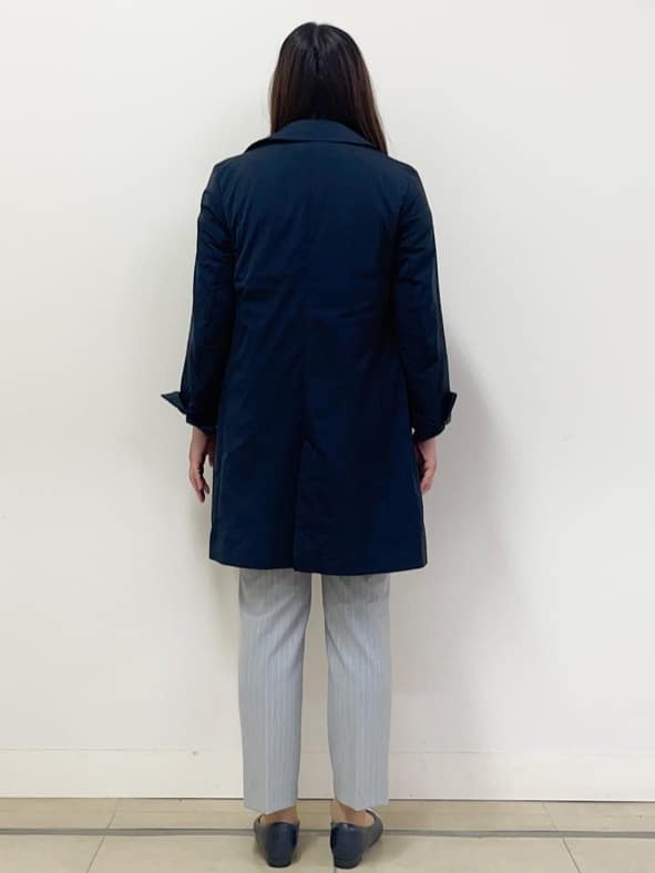 chisaさんの「Reflect｜◆【手洗い可／軽い着心地】ストレッチPコート」を使ったコーディネート