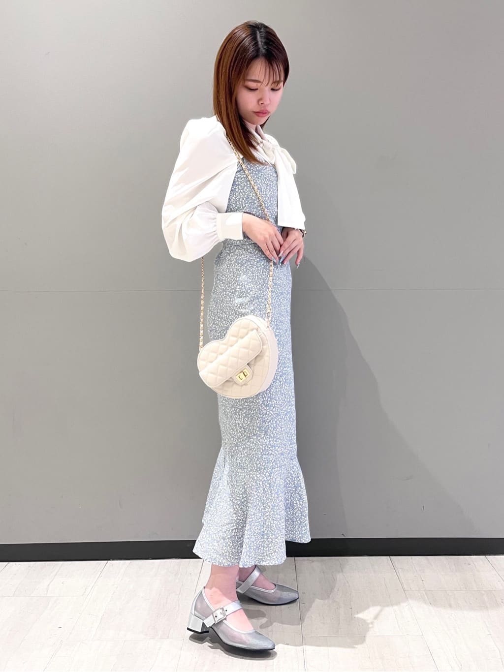 RISAさんの「ESPERANZA｜メッシュフラットパンプス」を使ったコーディネート