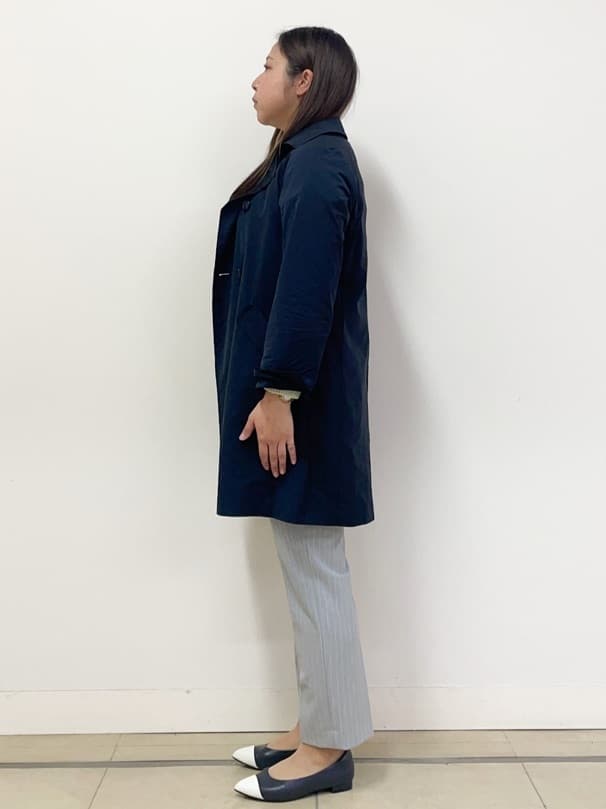 chisaさんの「Reflect｜◆【手洗い可／軽い着心地】ストレッチPコート」を使ったコーディネート
