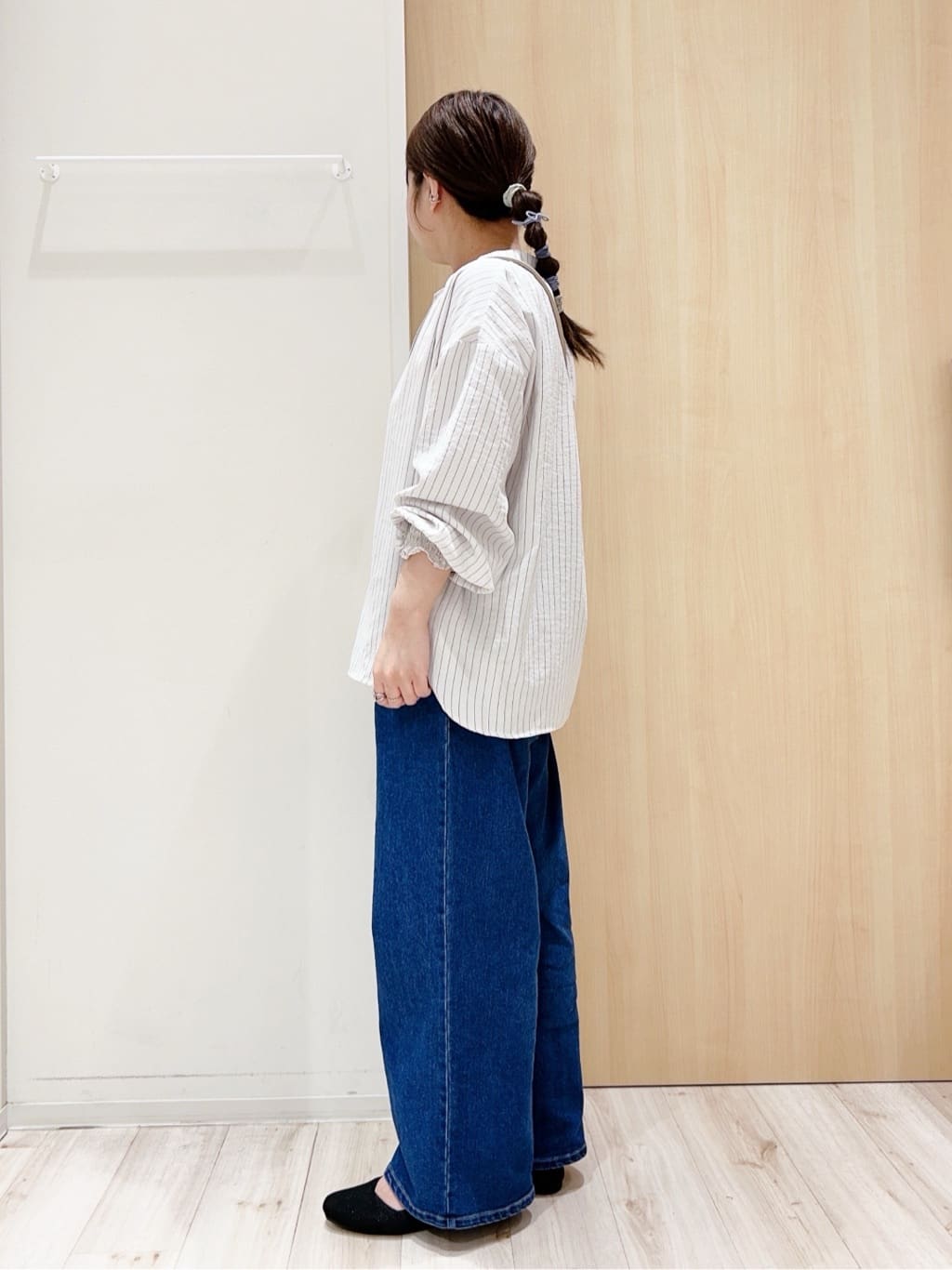 maaaさんの「SHOO･LA･RUE｜◆【高レビュー】洗えてサラサラ ニットパンプス」を使ったコーディネート