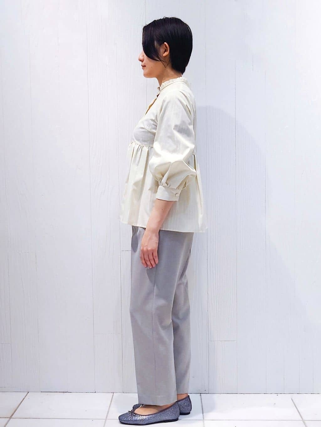 haruさんの「index｜【定番/6color】名品フラットバレエシューズ」を使ったコーディネート