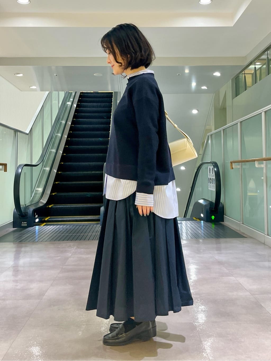 ちりんさんの「UNTITLED｜◆ライトコットン ティアードスカート」を使ったコーディネート