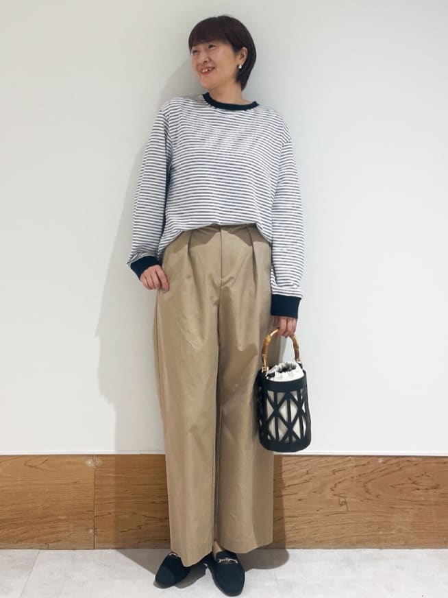 Yukinkoさんの「OPAQUE.CLIP｜◆ストレッチデニムジャケット【洗濯機洗い可】」を使ったコーディネート