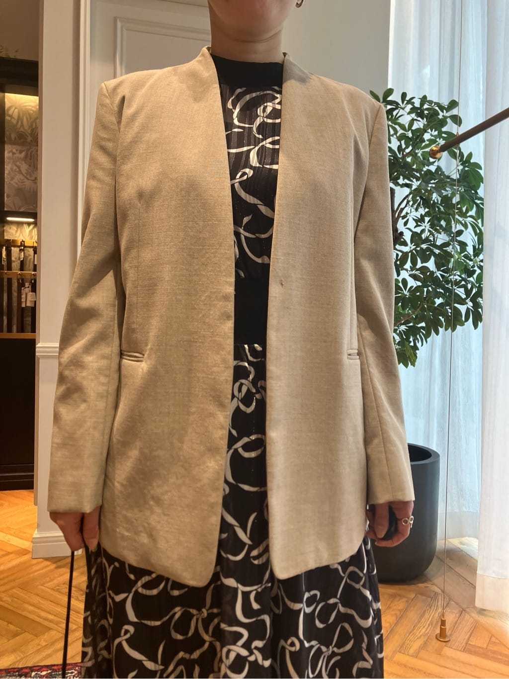 konominさんの「DRESSTERIOR｜【ウォッシャブル】テーパードコンフォートデニム」を使ったコーディネート