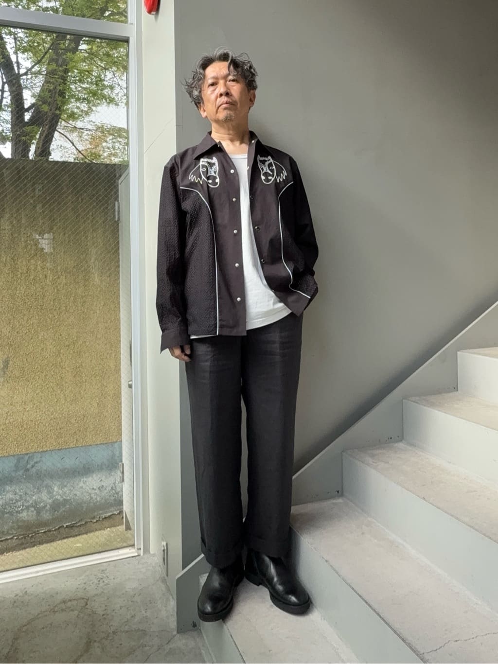デザイナーTAKEman さんの「TAKEO KIKUCHI｜」を使ったコーディネート