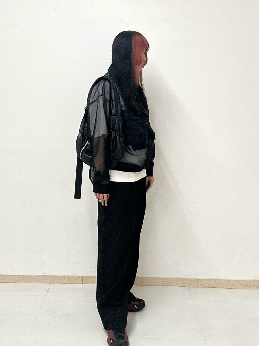 MANAさんの「tk.TAKEO KIKUCHI｜◆バレルシルエットスラックス」を使ったコーディネート