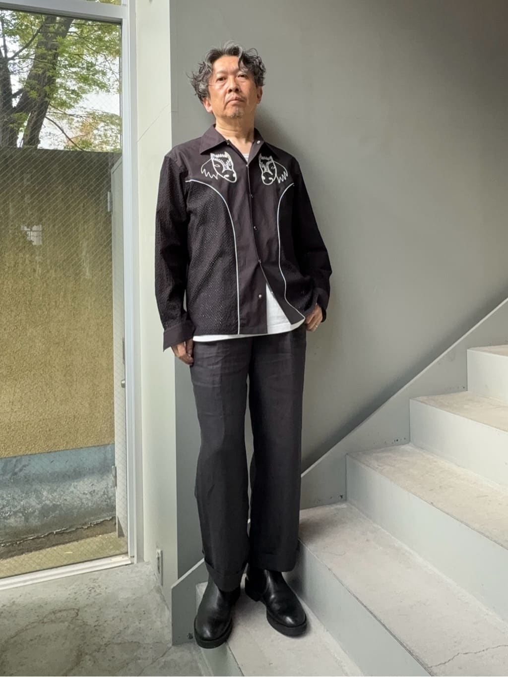 デザイナーTAKEman さんの「TAKEO KIKUCHI｜」を使ったコーディネート