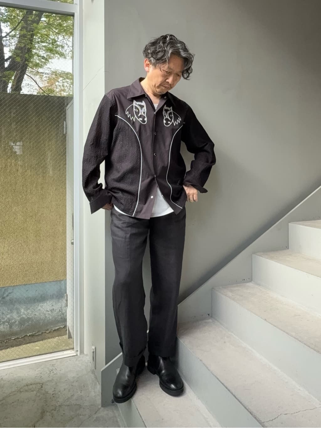 デザイナーTAKEman さんの「TAKEO KIKUCHI｜」を使ったコーディネート