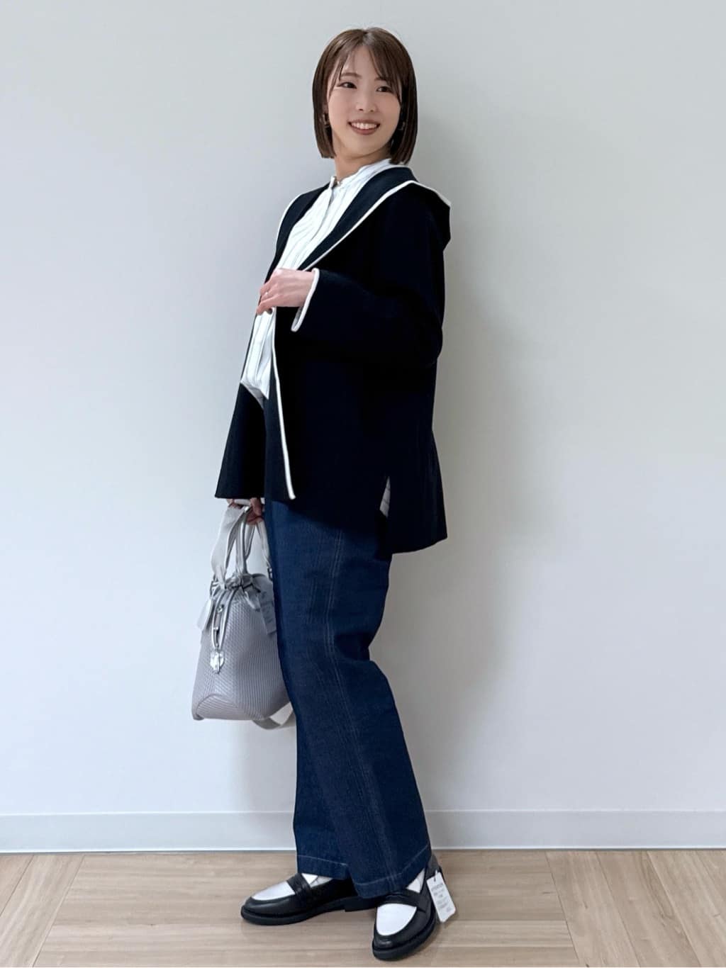 amiさんの「Reflect｜◆【手洗い可／軽い着心地】ストレッチPコート」を使ったコーディネート