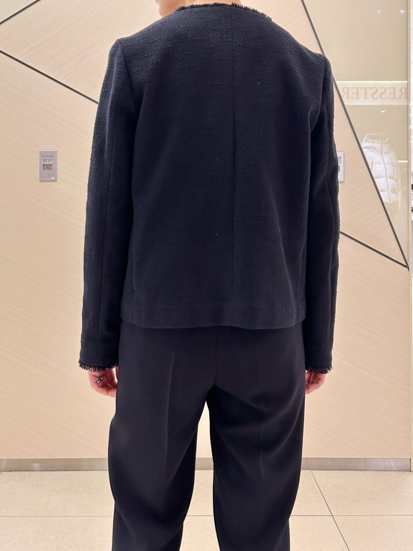 OCHIAIさんの「DRESSTERIOR｜【セレモニー】オケージョンツイードジャケット」を使ったコーディネート