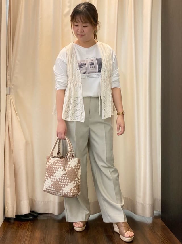 Ayaさんの「UNTITLED｜◆プリントTシャツ」を使ったコーディネート