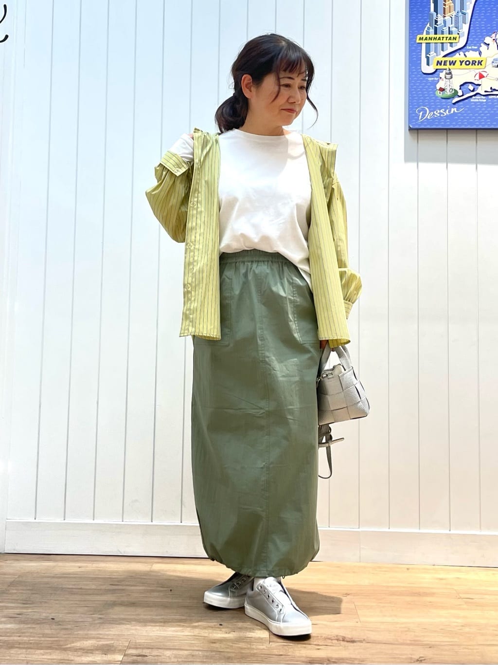 msatoさんの「Dessin｜◆【2WAY】スムーススニーカー」を使ったコーディネート