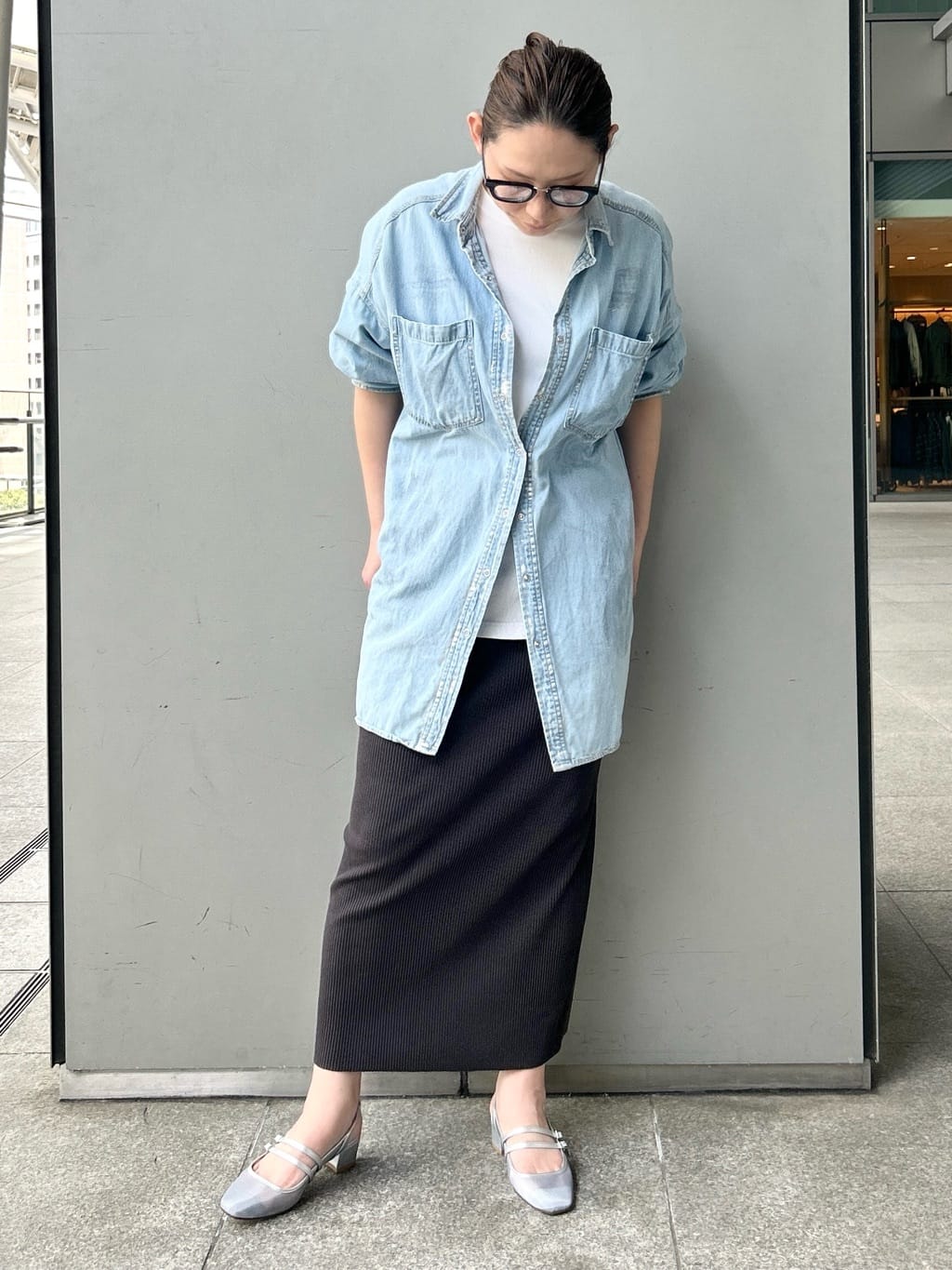 machikoさんの「ESPERANZA｜ダブルベルトメッシュパンプス」を使ったコーディネート