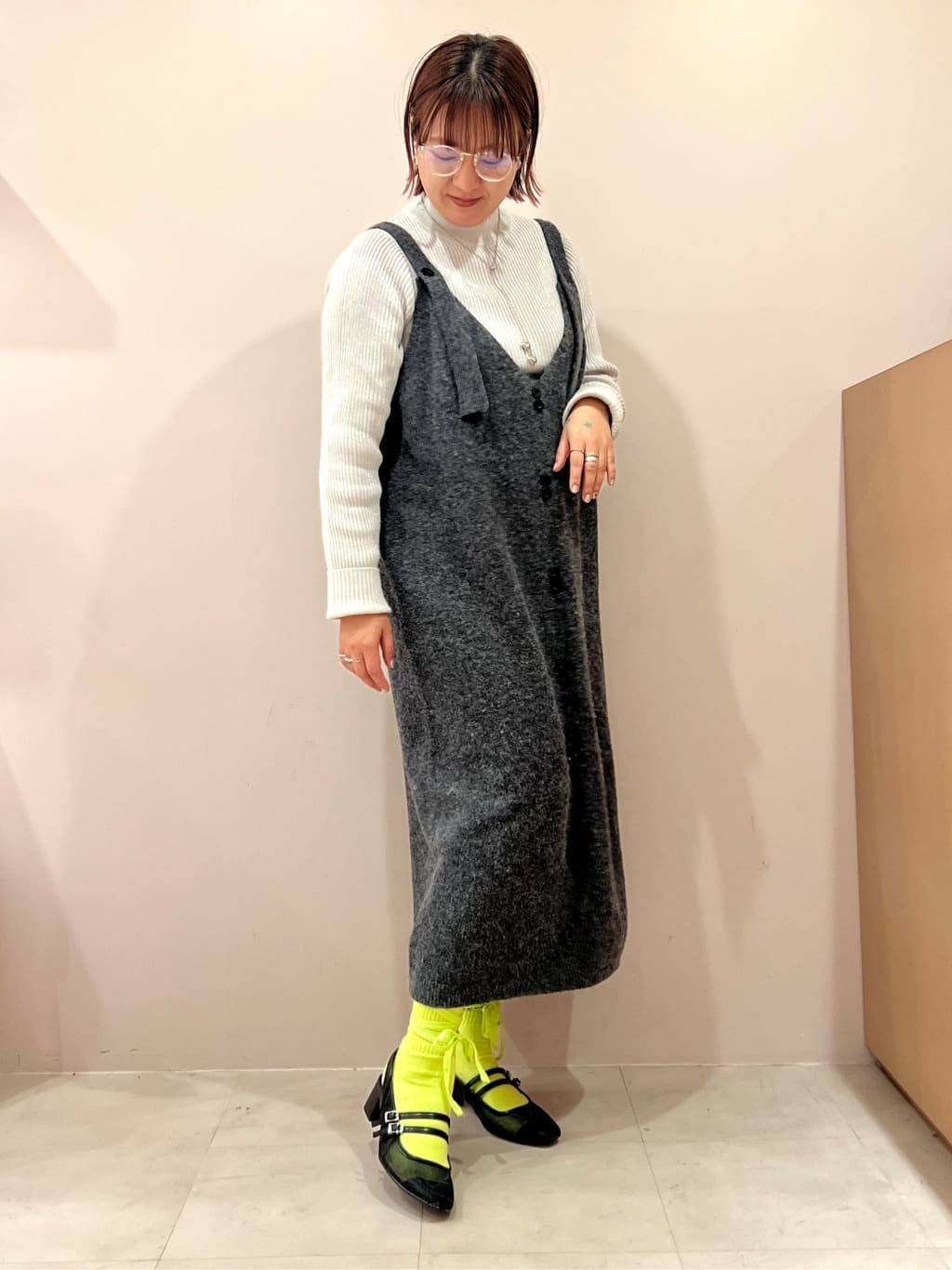 TAKAさんの「ESPERANZA｜ダブルベルトメッシュパンプス」を使ったコーディネート