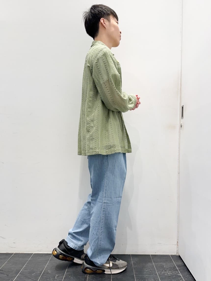 ちびちゃんさんの「THE SHOP TK｜◆レースシャツ+半袖Tシャツ セットアイテム」を使ったコーディネート