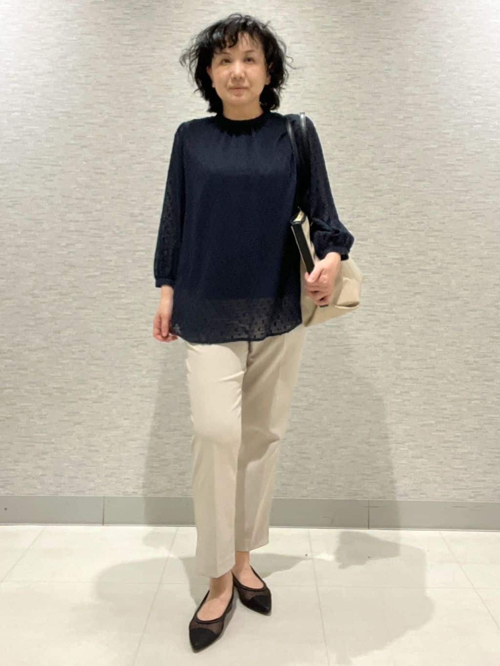 KOJIMAさんの「Reflect｜◆【手洗い可】ロングシルエットブラウス」を使ったコーディネート