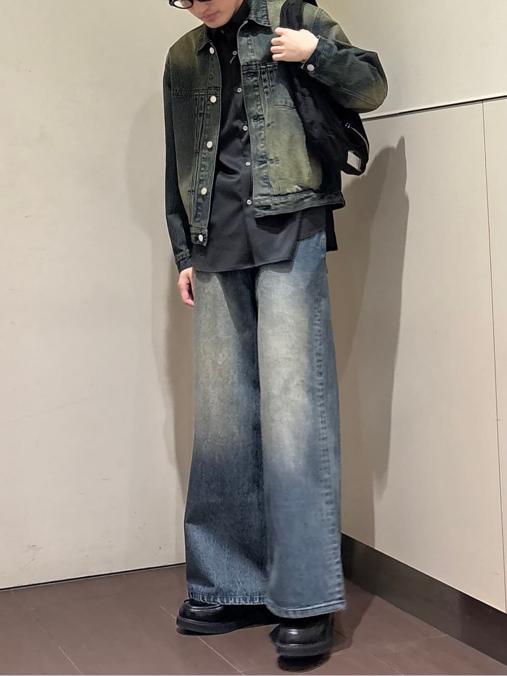 Nさんの「tk.TAKEO KIKUCHI｜◆ウォッシュドカラーデニムブルゾン」を使ったコーディネート