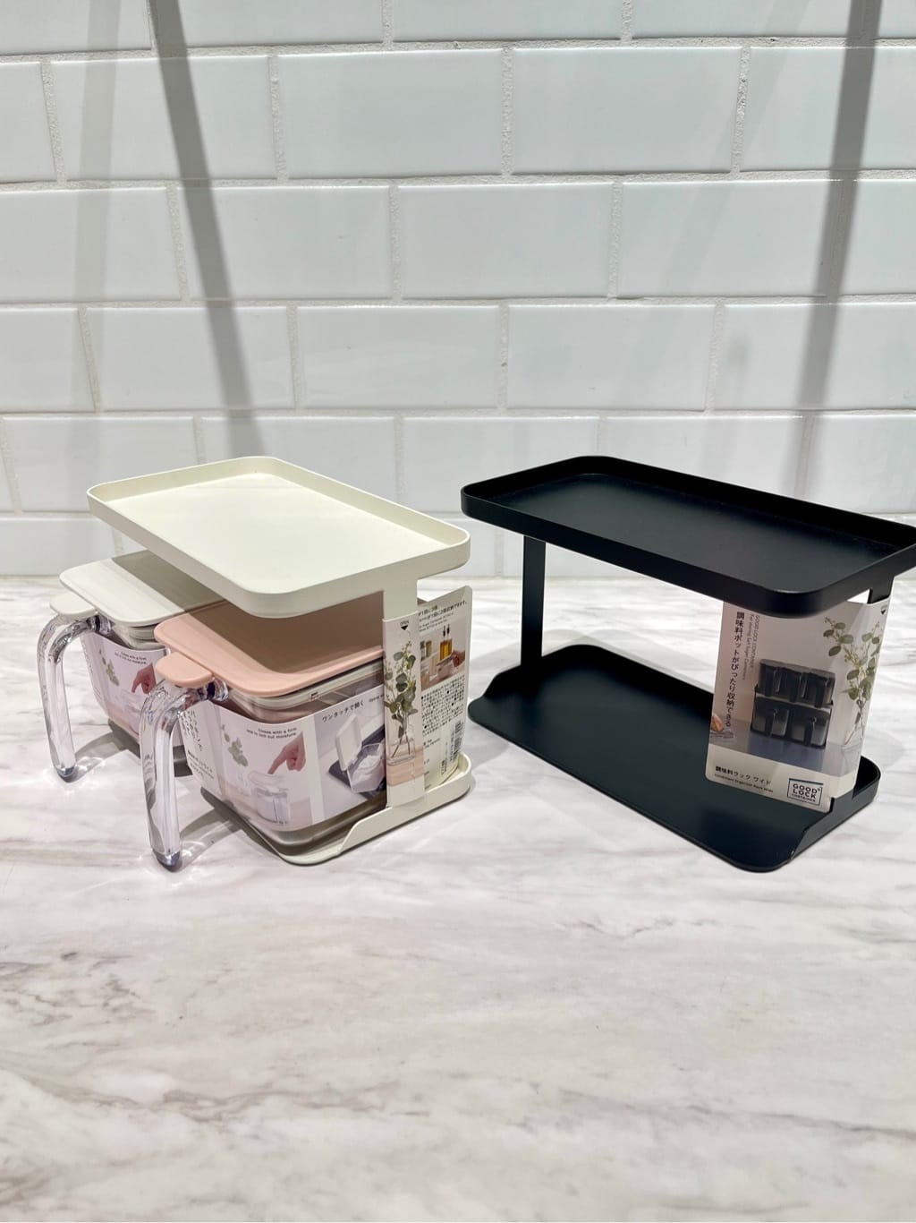 ぐっちさんの「212 KITCHEN STORE｜調味料ポット グレイッシュピンク ＜marna マーナ＞」を使ったコーディネート