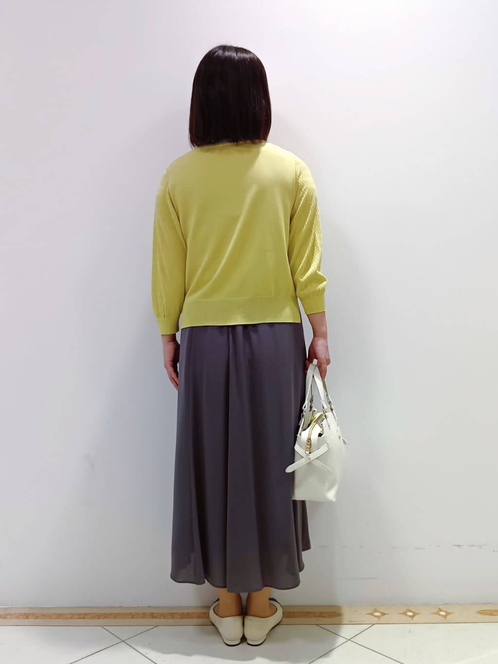 tomoさんの「Reflect｜◆【WEB先行カラーあり／洗える】パフスリーブニット」を使ったコーディネート