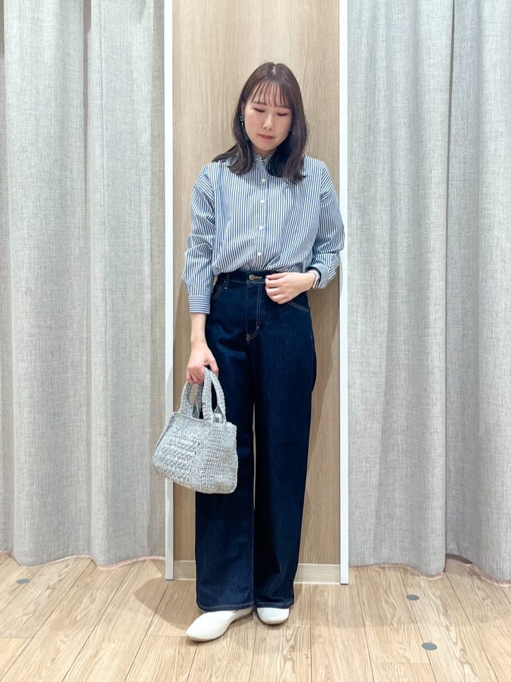 みーちゃんさんの「grove｜【Lee&times;grove別注】WIDE DENIM PANTS」を使ったコーディネート