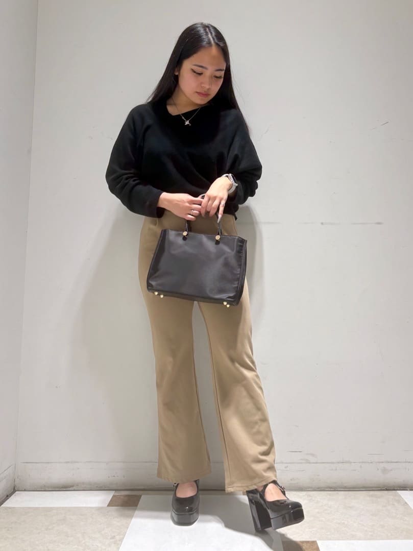 のはらっちょさんの「ESPERANZA｜クロスダブルバックル厚底パンプス 結婚式二次会 パーティー 25SS」を使ったコーディネート
