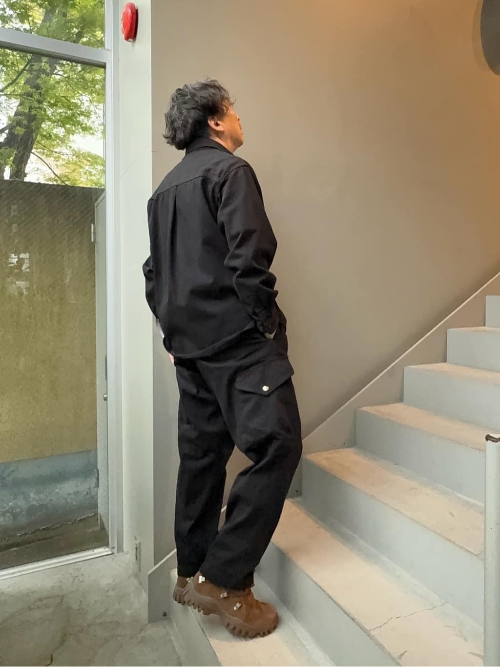 デザイナーTAKEman さんの「TAKEO KIKUCHI｜【抗菌防臭／5サイズ展開】ハイゲージポンチ Tシャツ」を使ったコーディネート