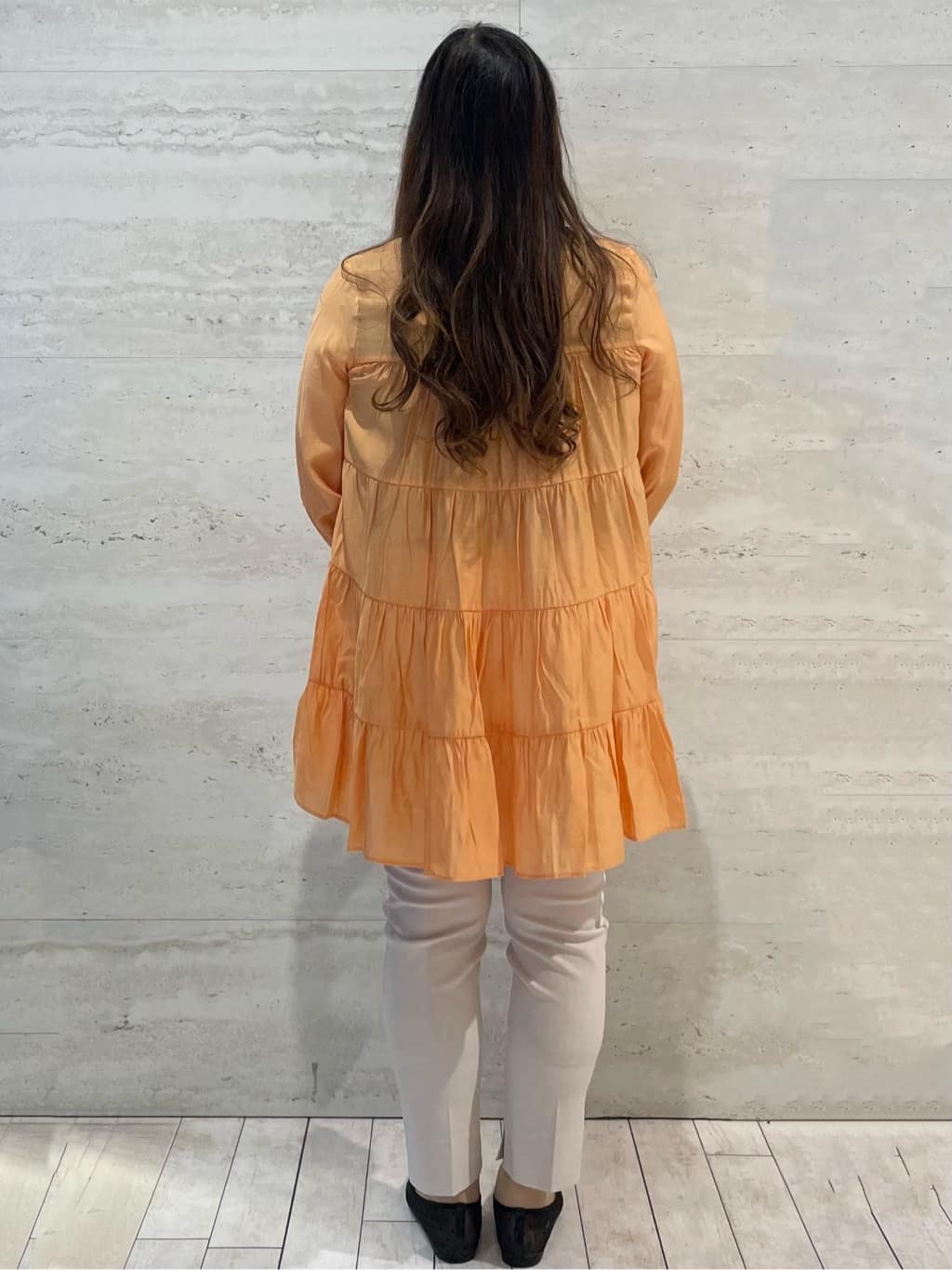 yunさんの「OPAQUE.CLIP｜【定番/6color】名品フラットバレエシューズ」を使ったコーディネート