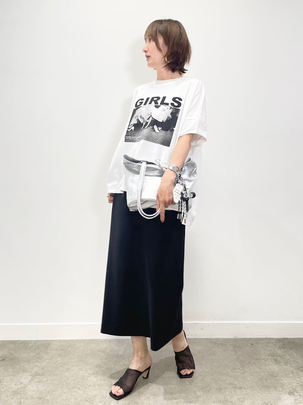 KAYOさんの「UNTITLED｜◆【LIFE PICTURE COLLECTION&times;GOOD ROCK SPEED】 フォトTシャツ」を使ったコーディネート
