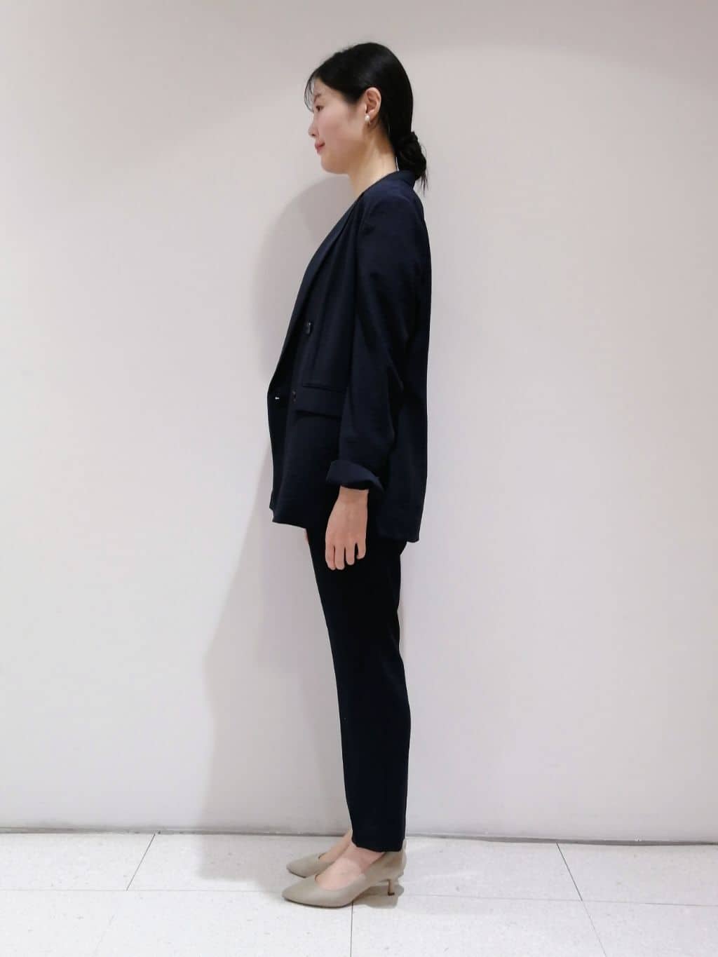 ayanoさんの「INDIVI｜◆ランダム淡水パール2連ネックレス」を使ったコーディネート