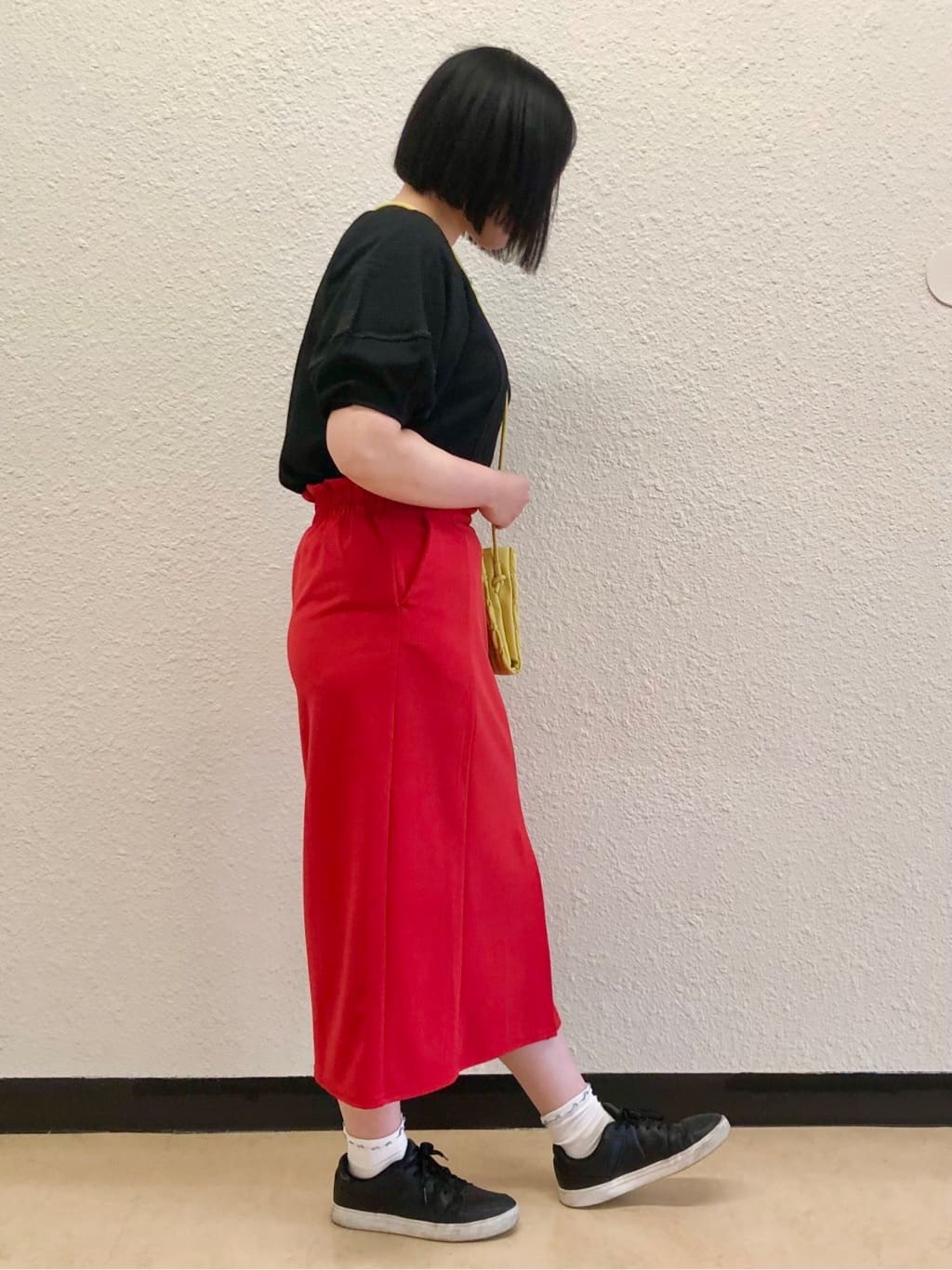 Tsuruさんの「SHOO･LA･RUE｜◆プリーツミニショルダーバッグ」を使ったコーディネート