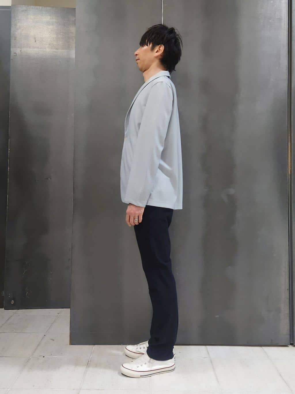 kawamuさんの「TAKEO KIKUCHI｜【360&deg;ストレッチ／セットアップ対応】None Of Stress パンツ」を使ったコーディネート