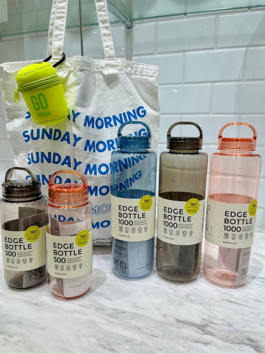 ぐっちさんの「212 KITCHEN STORE｜mlte EDGE Bottle 500 BL」を使ったコーディネート