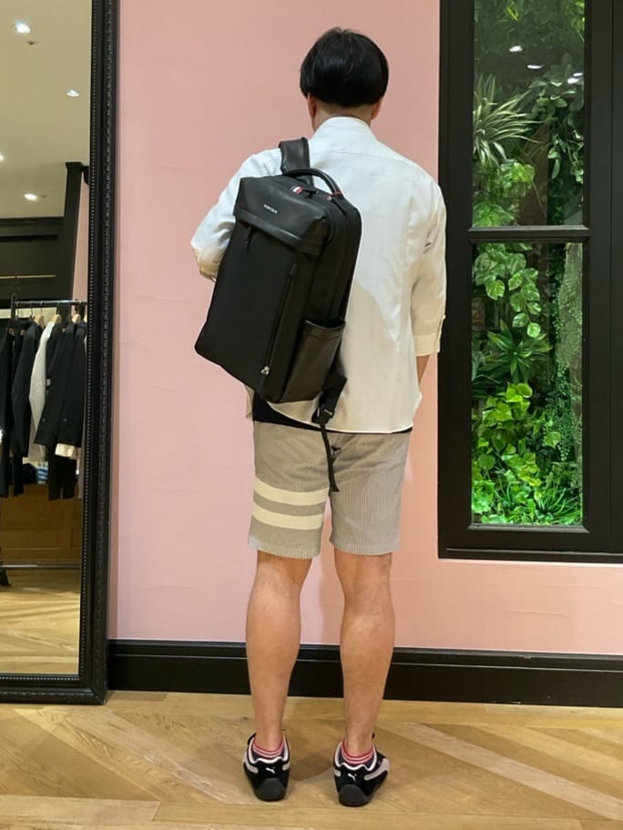 Nagaseさんの「DRESSTERIOR｜【荷重軽減】サスペンション バックパック」を使ったコーディネート