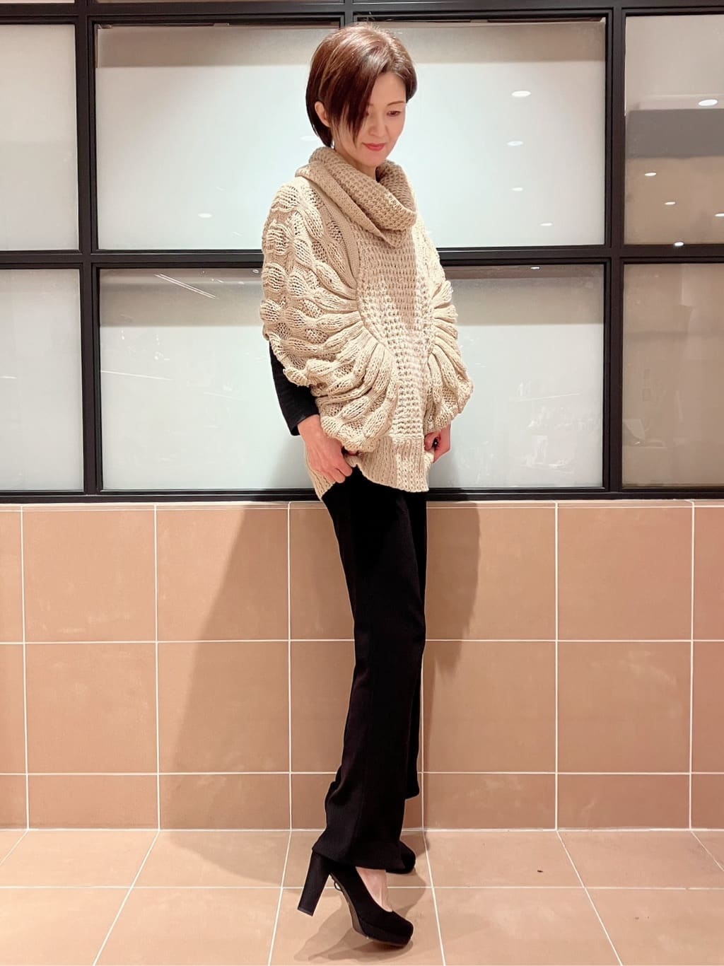 Ｋさんの「ESPERANZA｜3WAYチャンキーヒールパンプス」を使ったコーディネート