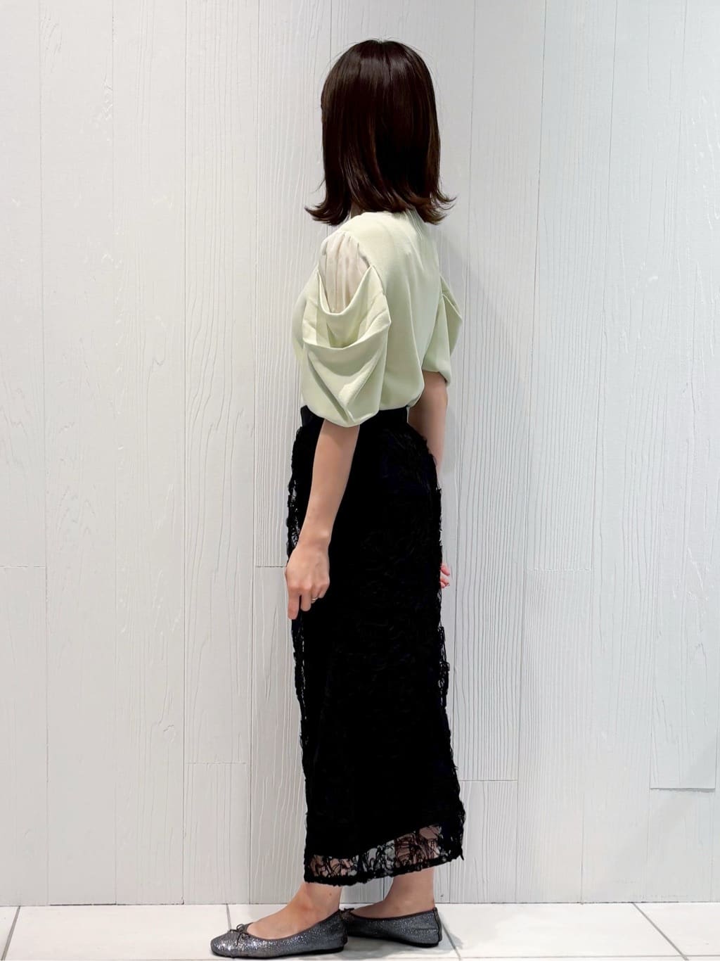 mさんの「index｜【定番/6color】名品フラットバレエシューズ」を使ったコーディネート