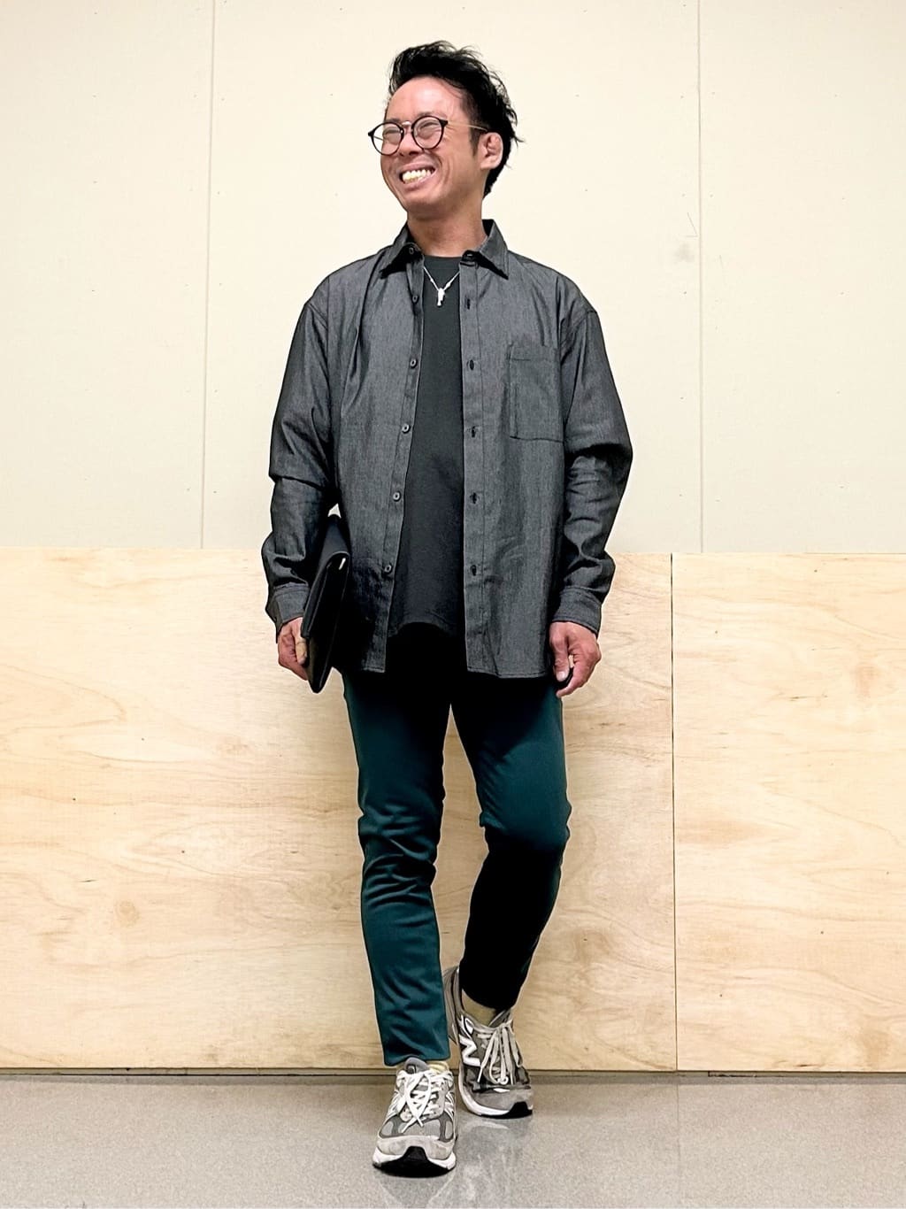 KENJI Iさんの「THE SHOP TK｜2WAYクラッチバッグ【冠婚葬祭/ビジネス/セレモニー/パーティー】」を使ったコーディネート