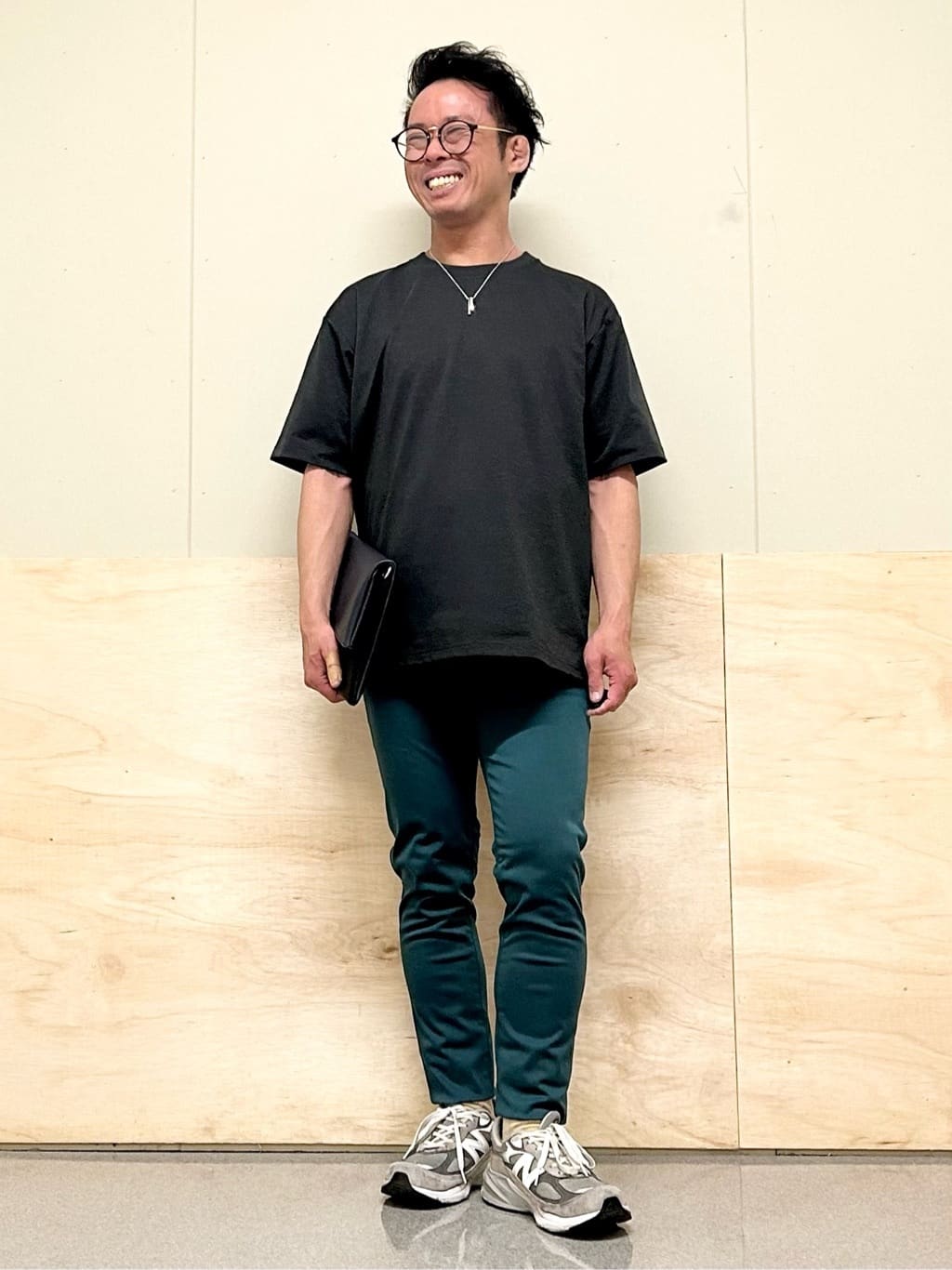 KENJI Iさんの「THE SHOP TK｜2WAYクラッチバッグ【冠婚葬祭/ビジネス/セレモニー/パーティー】」を使ったコーディネート