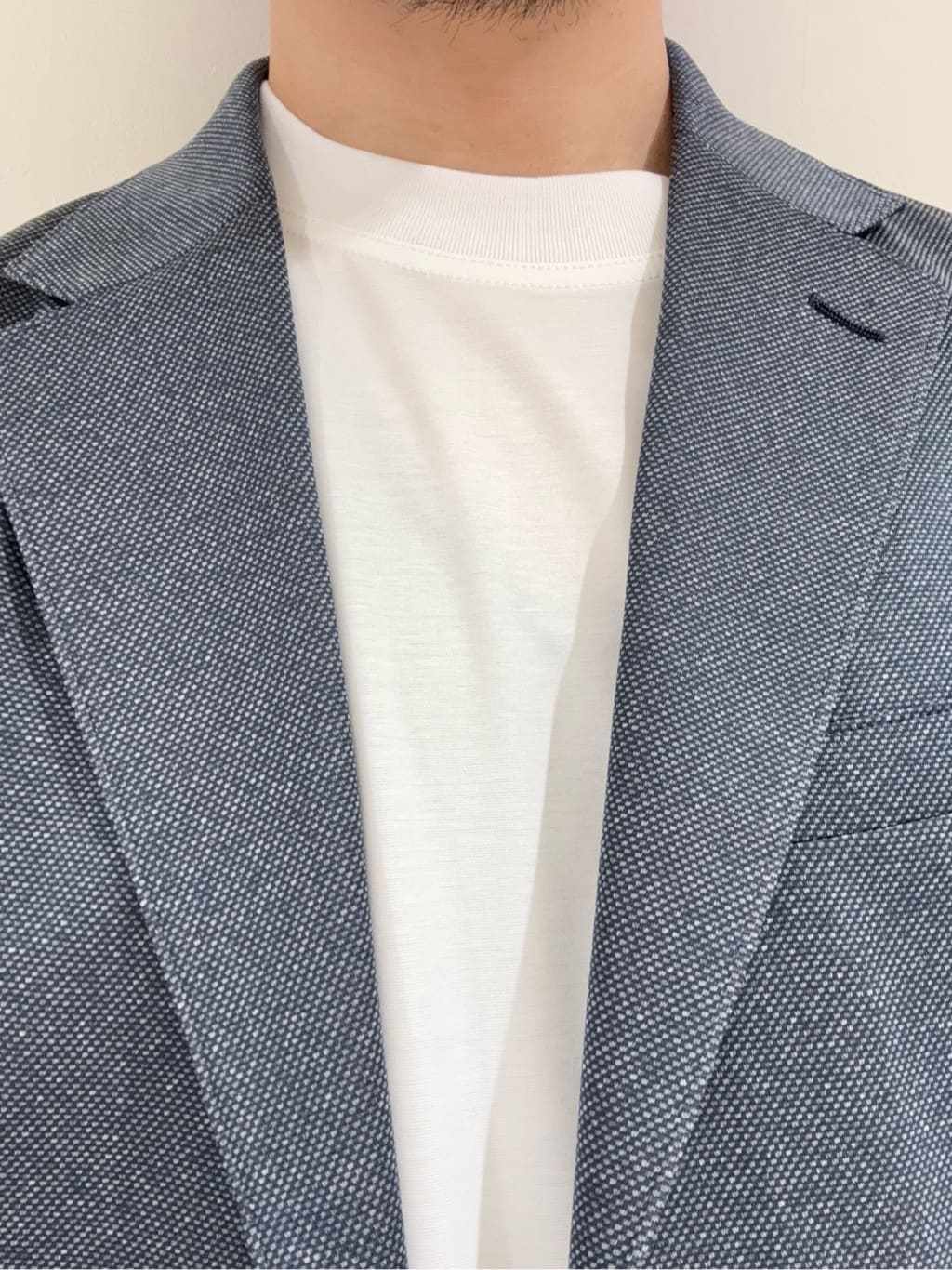 及川さんの「TAKEO KIKUCHI｜【抗菌防臭／5サイズ展開】ハイゲージポンチ Tシャツ」を使ったコーディネート