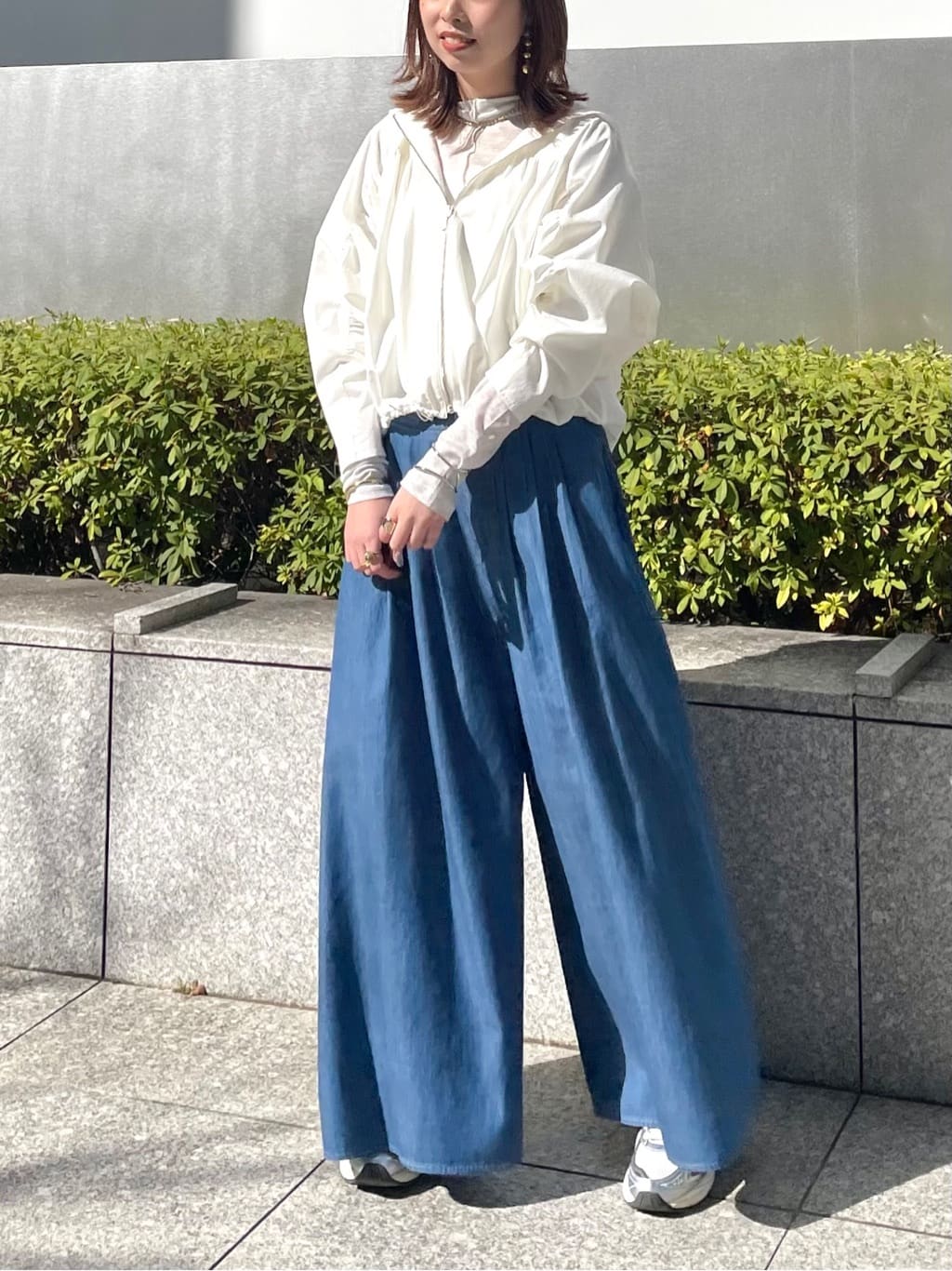 ねねさんの「INDIVI｜」を使ったコーディネート