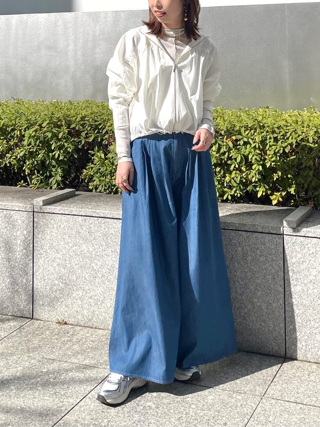 ねねさんの「INDIVI｜」を使ったコーディネート