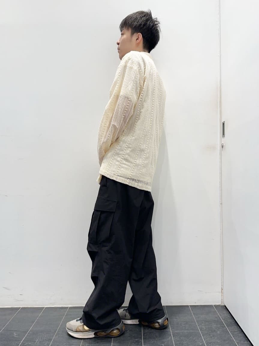 ちびちゃんさんの「THE SHOP TK｜◆レースシャツ+半袖Tシャツ セットアイテム」を使ったコーディネート