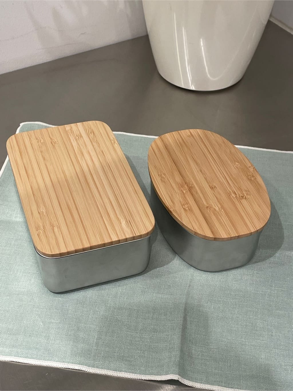 まのちゃんさんの「212 KITCHEN STORE｜ステンレスランチボックス オーバル GR ＜ののじ ＞」を使ったコーディネート