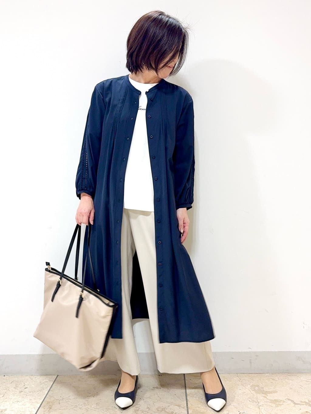 kaeさんの「Reflect｜◆【夏SALE／E‐QUALITY／羽織にも◎】エンブロイダリーワンピース」を使ったコーディネート
