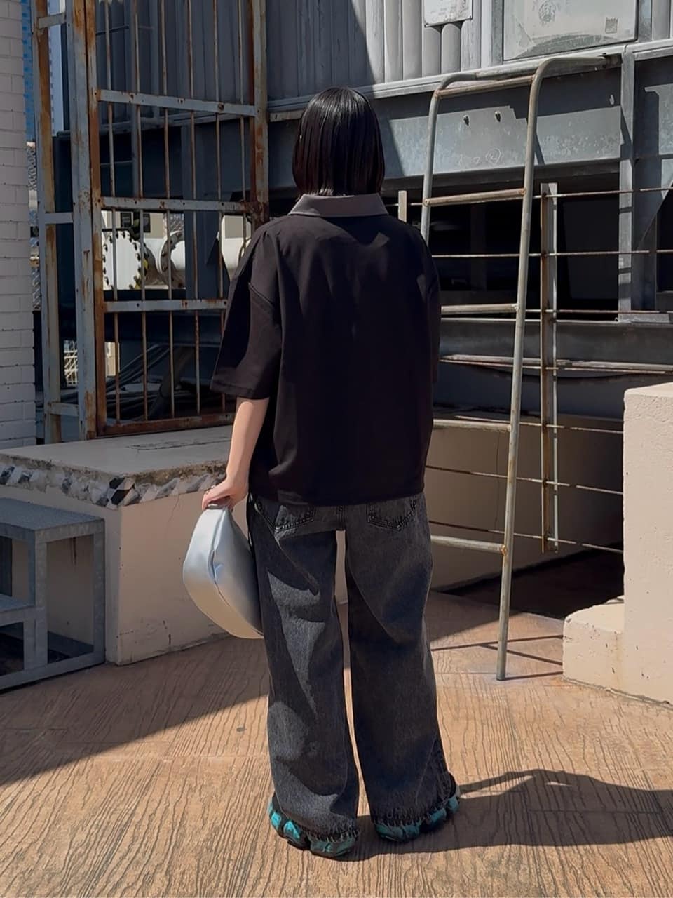 川本葵さんの「tk.TAKEO KIKUCHI｜◆【Aラインシリーズ】デニム」を使ったコーディネート