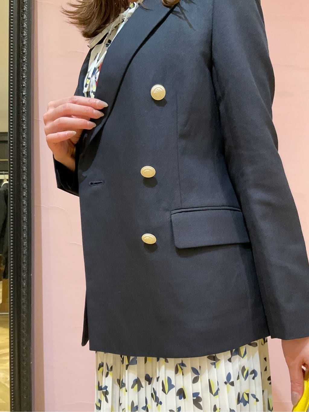 maruさんの「DRESSTERIOR｜【otonaMUSE5月号掲載/日本製】シュリンクレザーミニトート」を使ったコーディネート