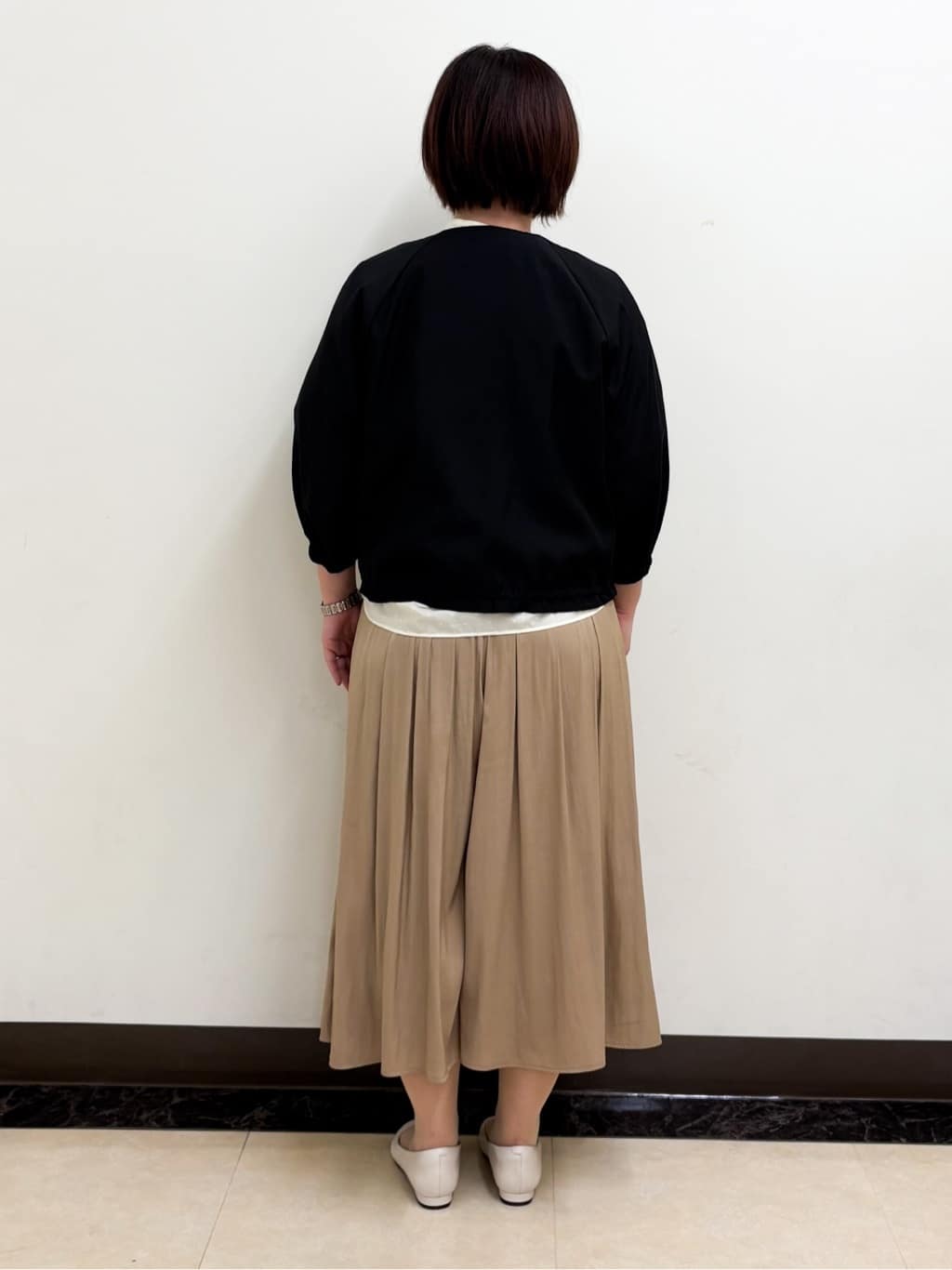 ミヨさんの「Reflect｜◆【撥水／洗える／セットアップ可】エアリージップアップブルゾン」を使ったコーディネート