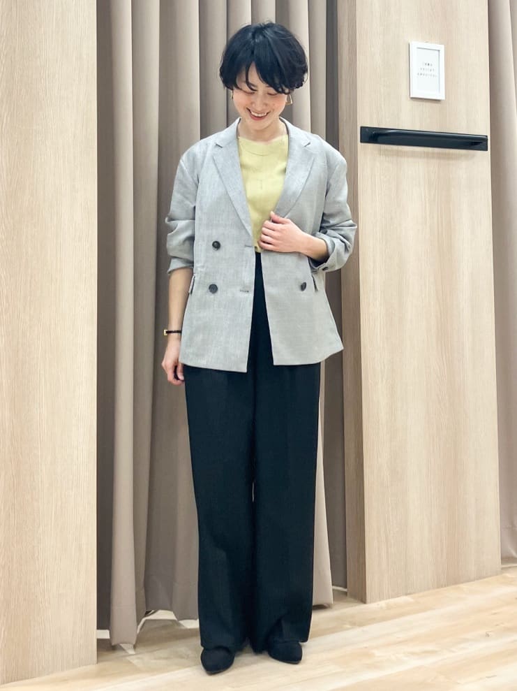 Keiさんの「grove｜メタルパーツローファーパンプス【晴雨兼用】」を使ったコーディネート