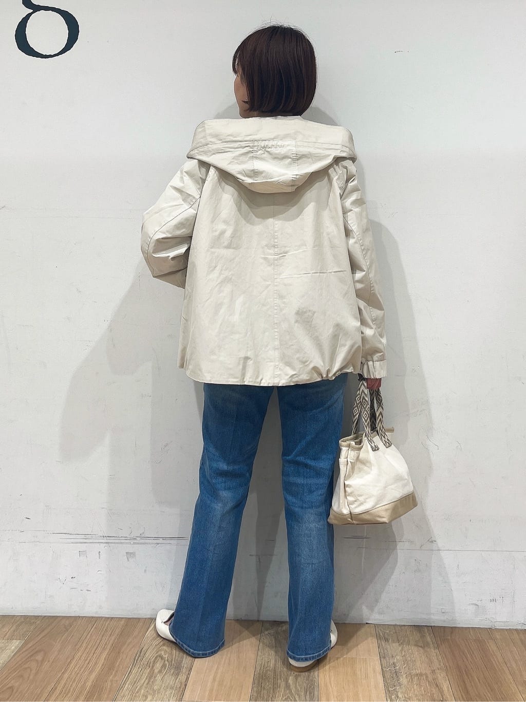 山さんさんの「grove｜ひんやり多機能・やわらかドライタッチ五分袖プルオーバー」を使ったコーディネート